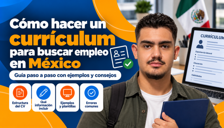 Cómo hacer un currículum para buscar empleo en México