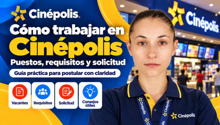 Cómo trabajar en Cinépolis en México: puestos, requisitos y solicitud